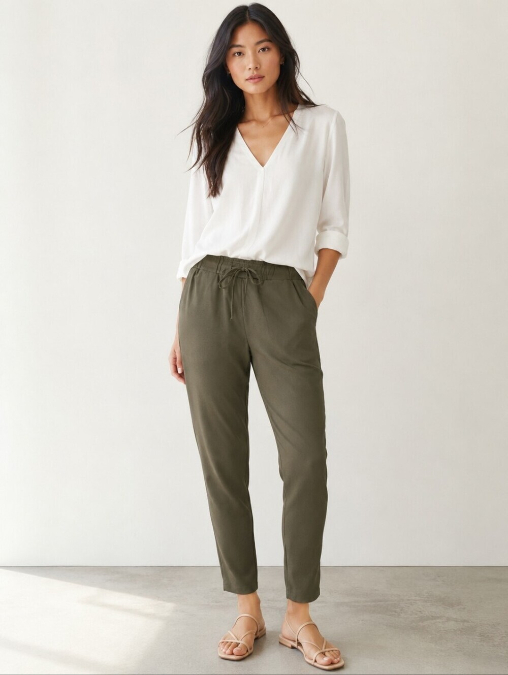 ❤️ JOIE HIGH RISE SLIM LEG JOGGER PANTS, XS